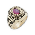 Legendary Series Women's Collegiate Ring with 7x5 Center Stone